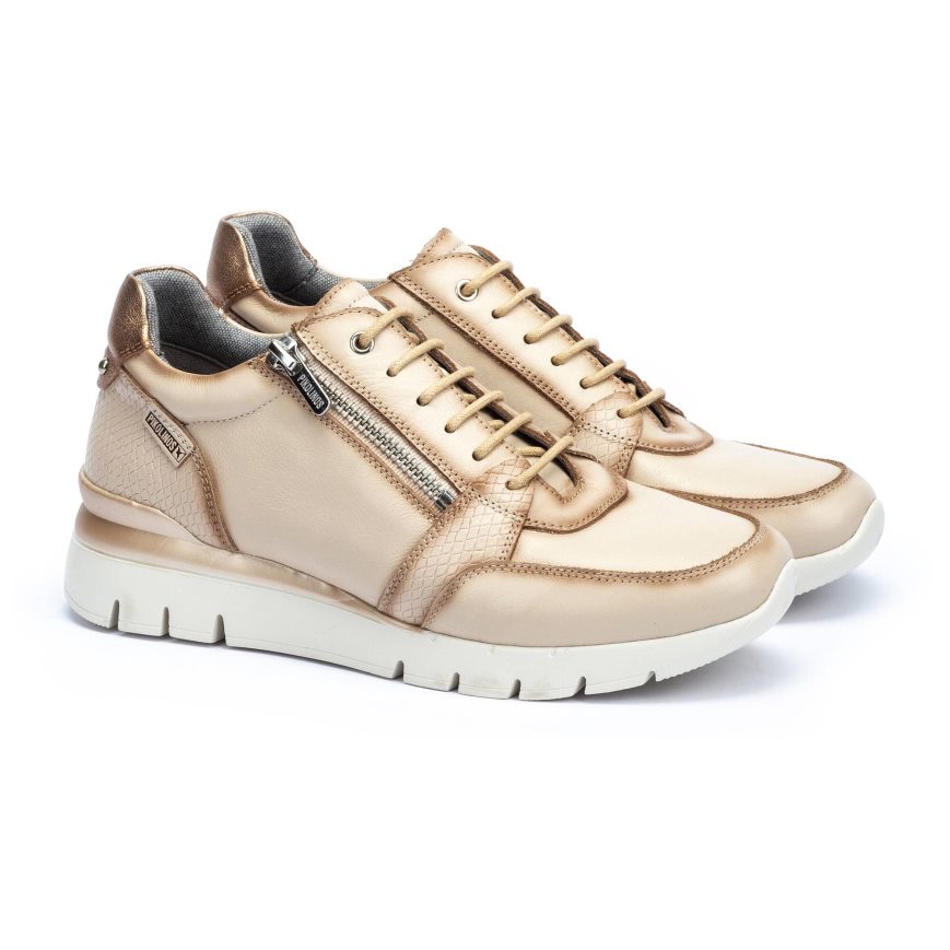 Women's Pikolinos CANTABRIA Sneakers Beige | NZ Q873Q2A